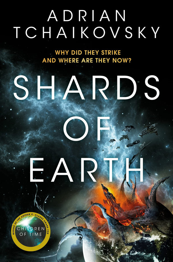 Book cover of Shards Of Earth by Adrian Tchaikovsky