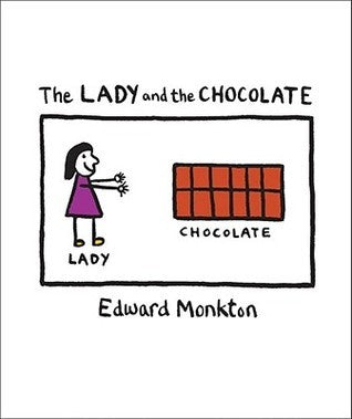Book cover of The Lady And The Chocolate by Edward Monkton