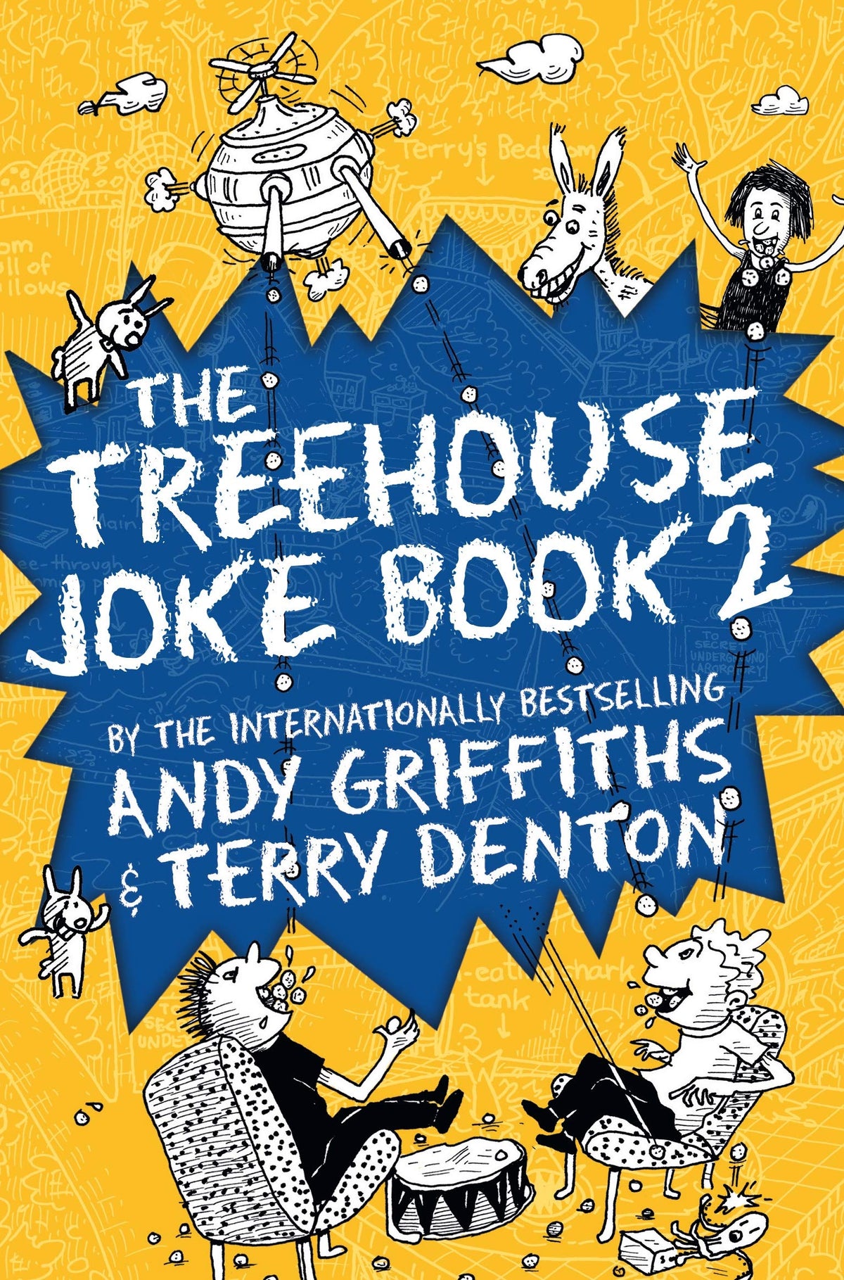 Book cover of The Treehouse Joke Book 2 by Andy Griffiths