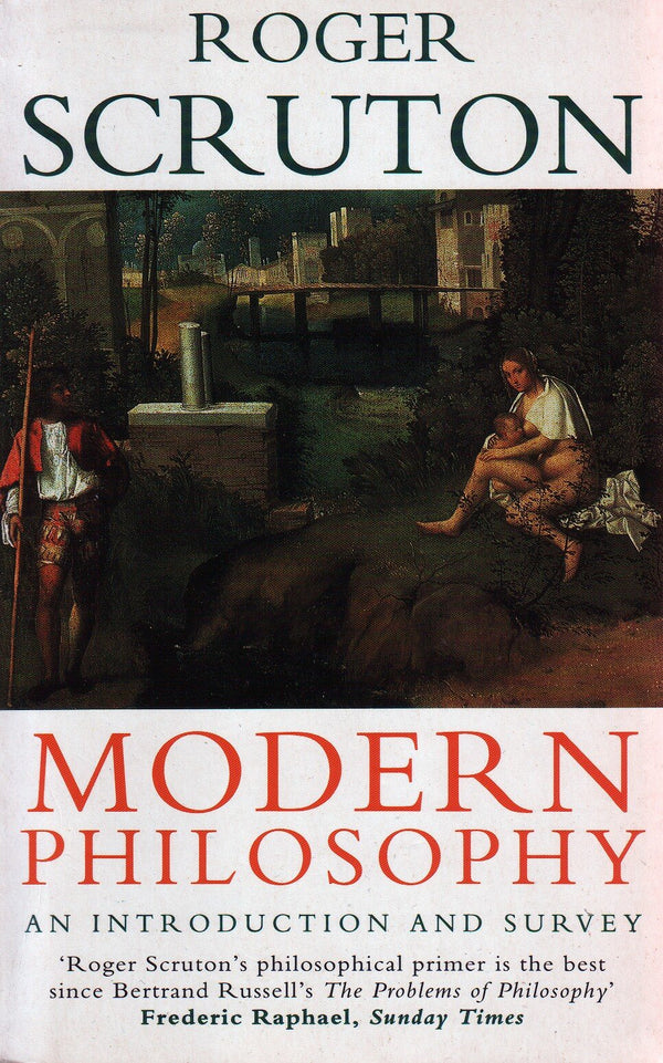 Book cover of Modern Philosophy by Roger Scruton