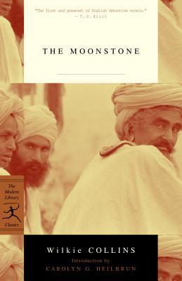 Book cover of The Moonstone by Wilkie Collins, Carolyn G. Heilbrun (Introduction)