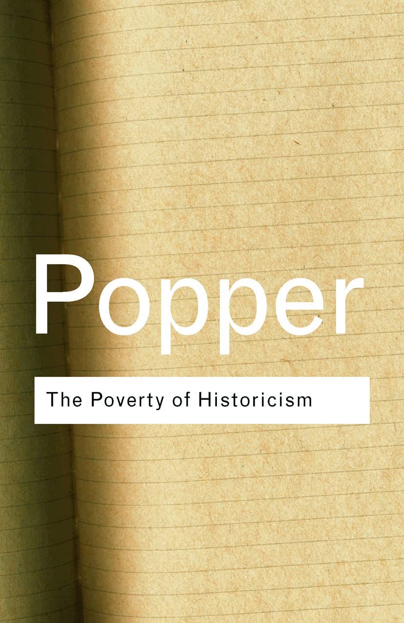 Book cover of The Poverty Of Historicism by Karl Popper