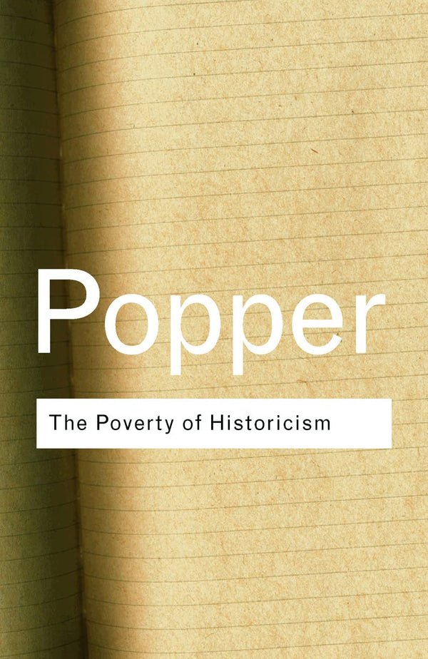 Book cover of The Poverty Of Historicism by Karl Popper