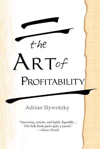 Book cover of The Art Of Profitability by Adrian J. Slywotzky