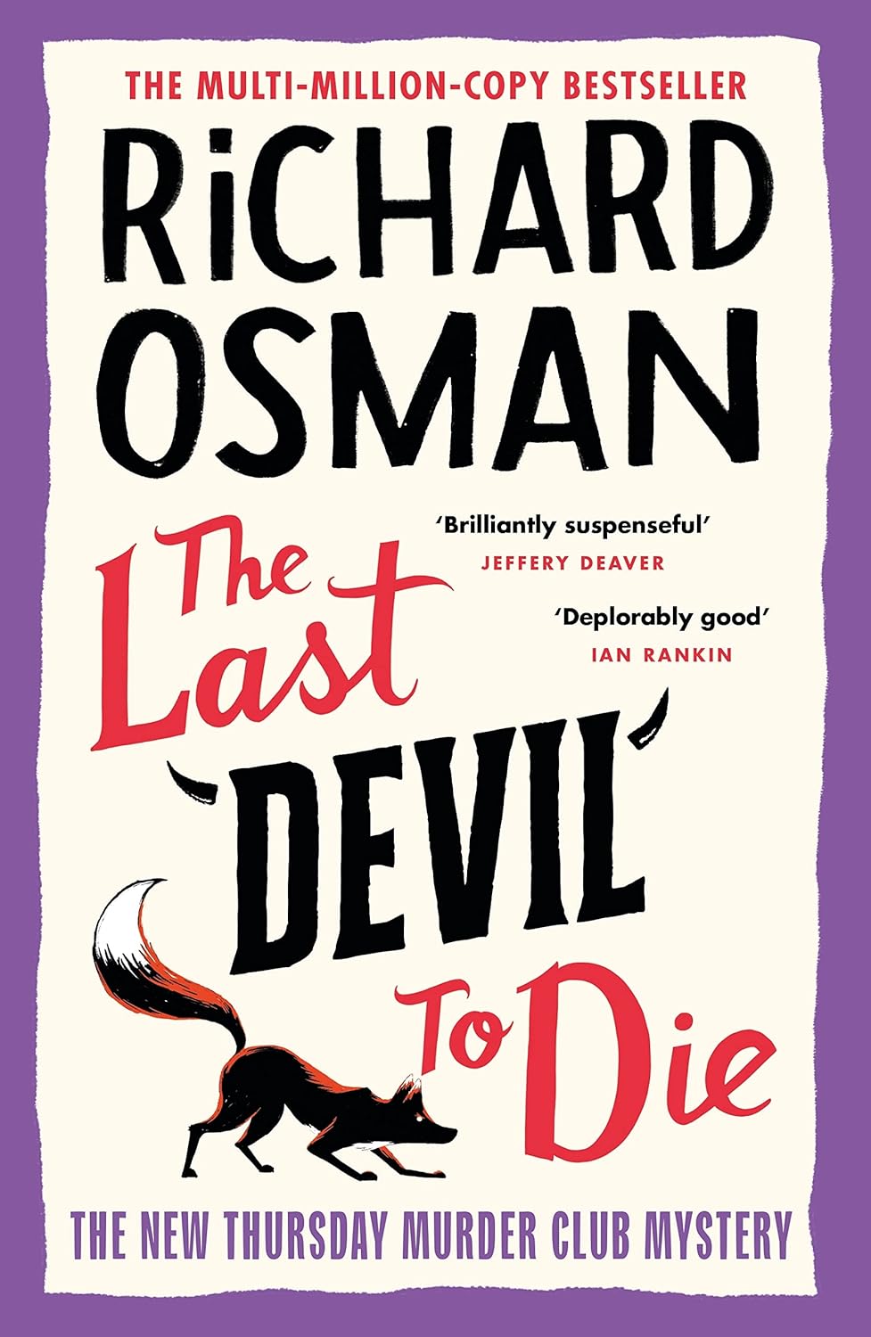 Book cover of The Last Devil To Die by Richard Osman