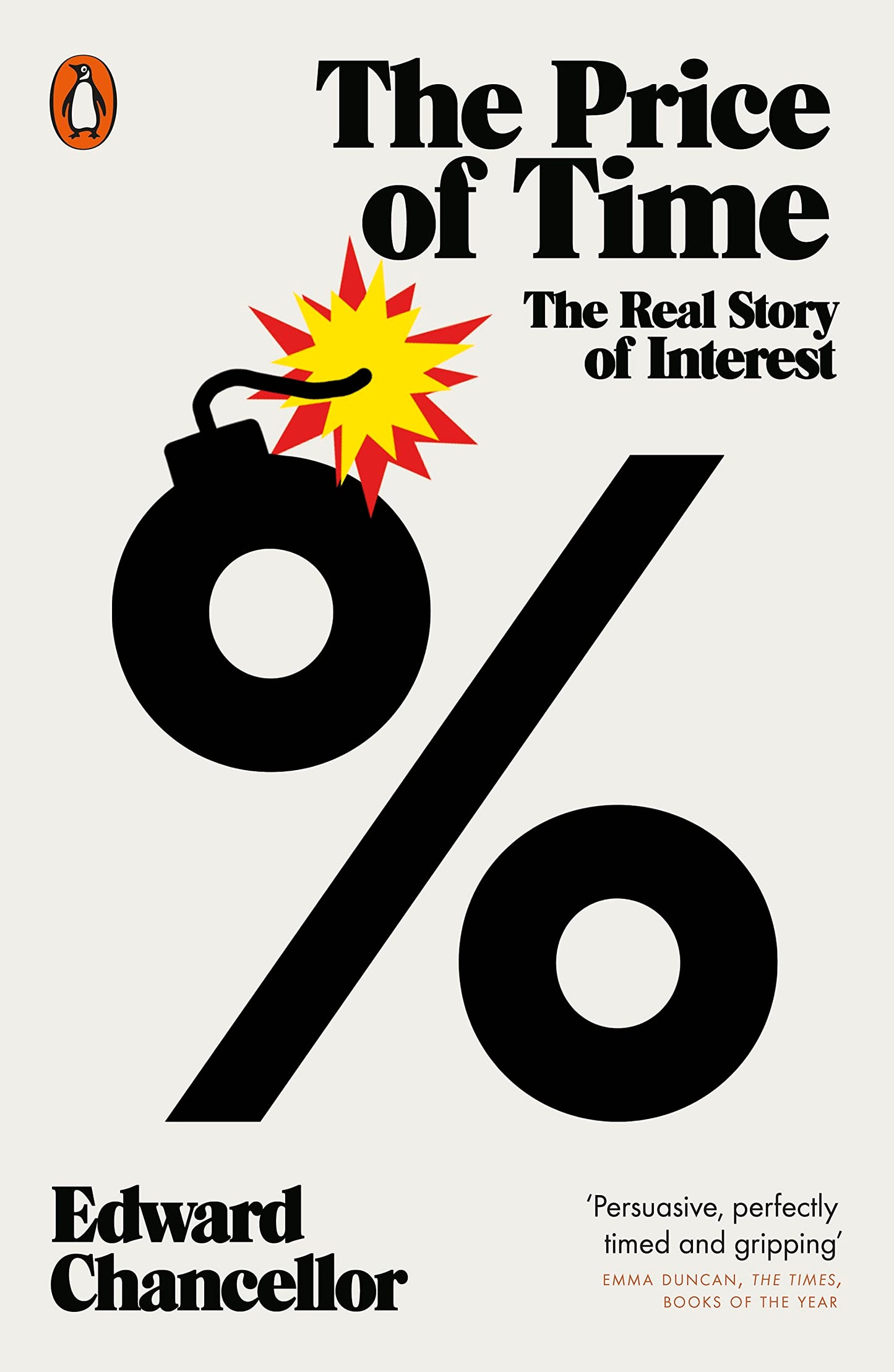 Book cover of The Price Of Time by Edward Chancellor