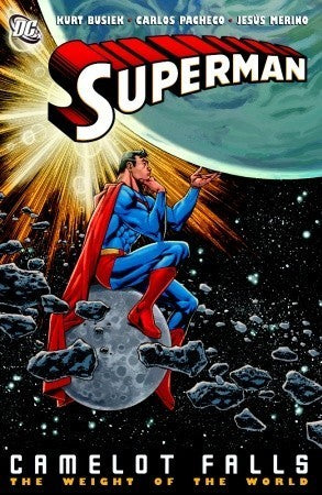 Book cover of Superman: Camelot Falls Vol. 2 by Kurt Busiek, Carlos Pacheco (Illus.), Jesús Merino (Illus.)