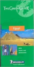 Book cover of Michelin Green Guide Egypt by Guides Touristiques Michelin