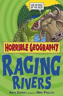 Book cover of Raging Rivers by Anita Ganeri
