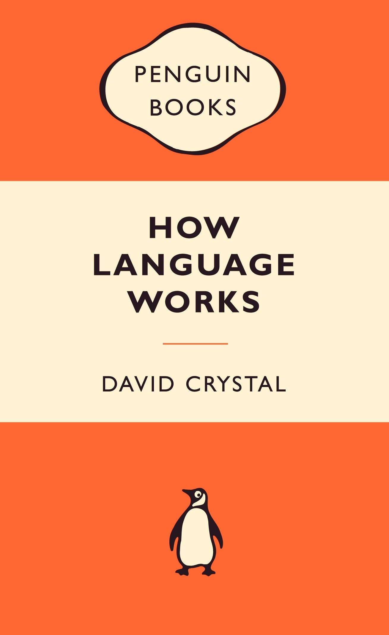 Book cover of How Language Works by David Crystal