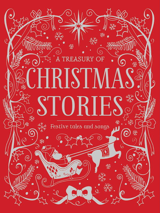 Book cover of A Treasury of Christmas Stories by Parragon Books