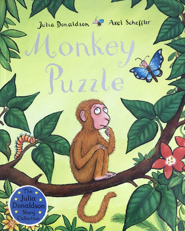 Book cover of Monkey Puzzle by Julia Donaldson