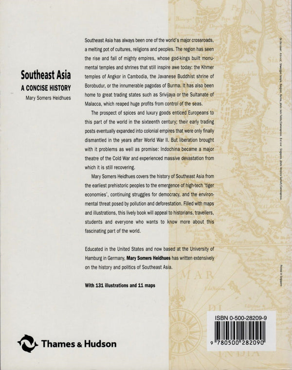 Book cover of Southeast Asia - A Concise History by Mary F. Somers Heidhues