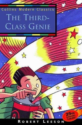 Book cover of The Third-Class Genie by Robert Leeson
