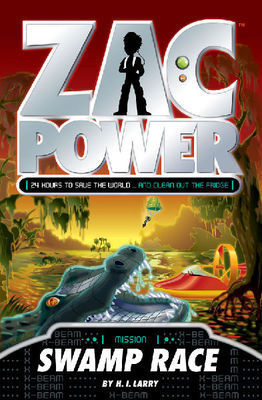Book cover of Swamp Race by H.I. Larry