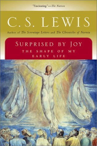 Book cover of Surprised By Joy: The Shape Of My Early Life by C.S. Lewis