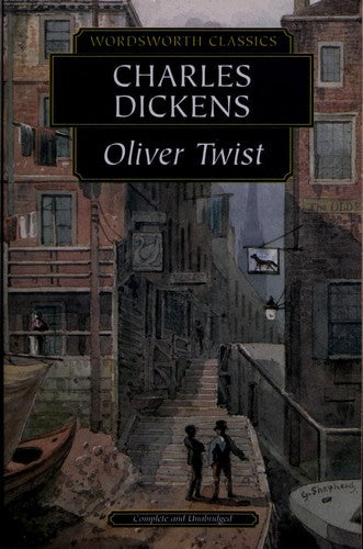 Book cover of Oliver Twist by Charles Dickens, Ella Westland (Introduction), George Cruikshank (Illus.)