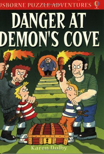 Book cover of Danger At Demon's Cove by Karen Dolby