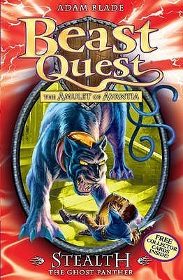Book cover of Stealth The Ghost Panther by Adam Blade