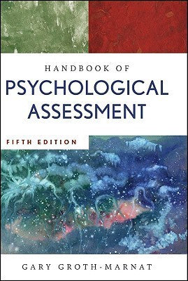 Book cover of Handbook Of Psychological Assessment by Gary GrothMarnat