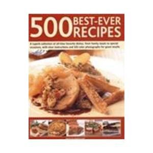 Book cover of 500 Best-Ever Recipes by Martha Day
