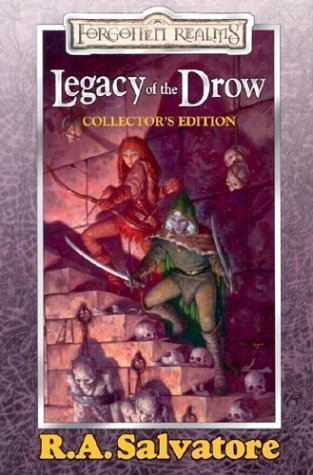 Book cover of Legacy Of The Drow by R.A. Salvatore