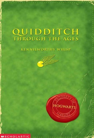 Book cover of Quidditch Through the Ages by J.K. Rowling