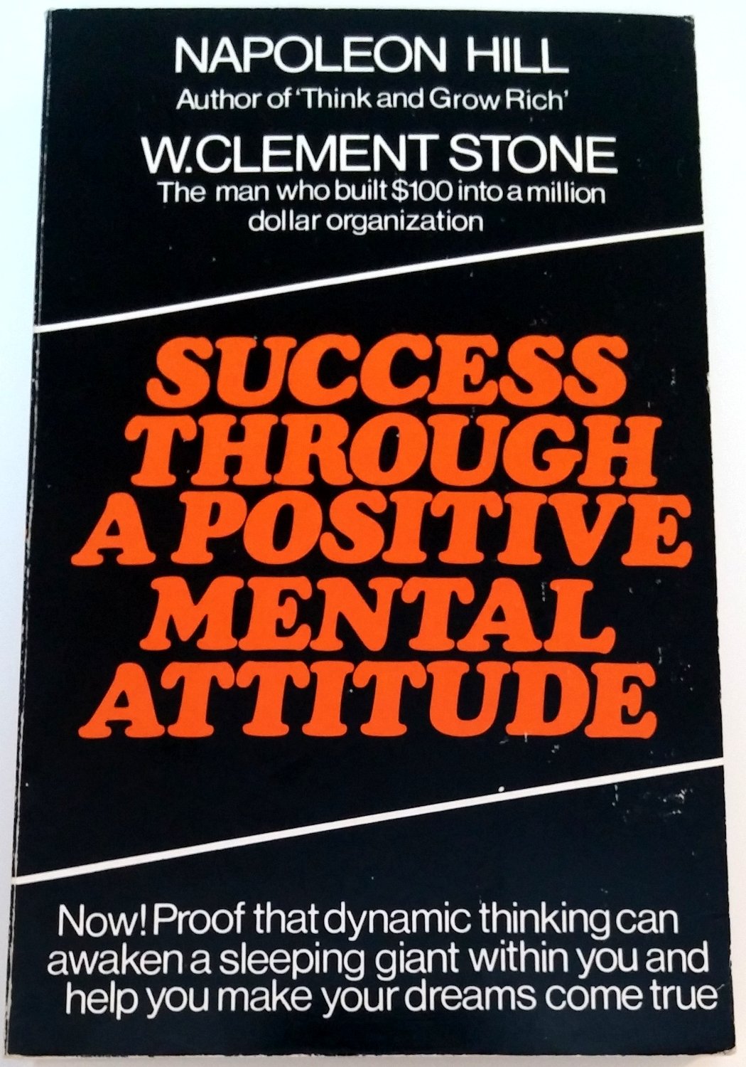 Book cover of Success Through A Positive Mental Attitude by hill-napoleon-amp, W. Clement Stone