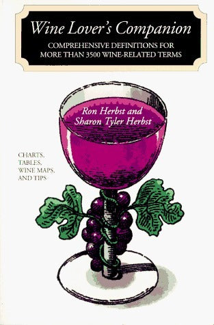 Book cover of The Wine Lover's Companion by Ron Herbst, Sharon Tyler Herbst