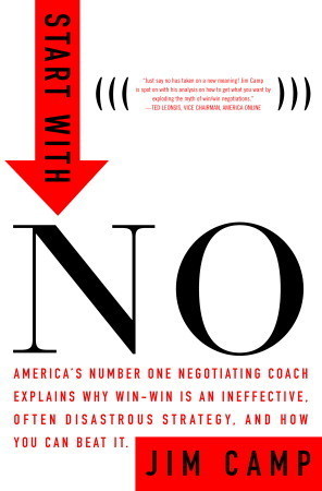 Book cover of Start With No...The Negotiating Tools That The Pros Don't Want You To Know by Jim Camp