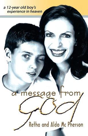 Book cover of A Message From God by Retha McPherson, Aldo McPherson