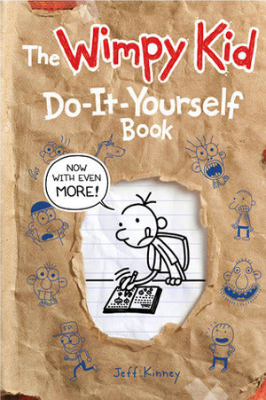 Book cover of The Wimpy Kid Do-It-Yourself Book by Jeff Kinney