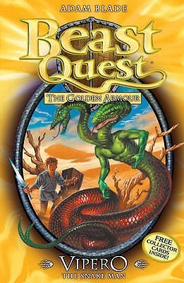 Book cover of Vipero The Snake Man by Adam Blade
