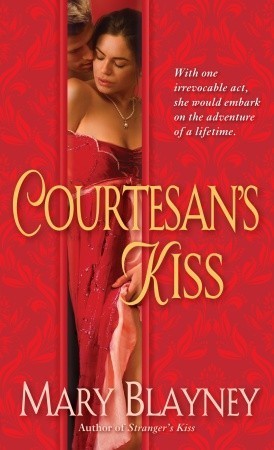 Book cover of Courtesan's Kiss by Mary Blayney