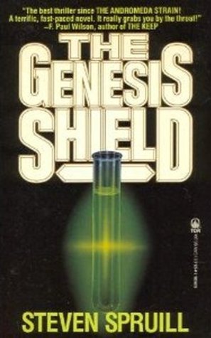 Book cover of The Genesis Shield by Steven G. Spruill