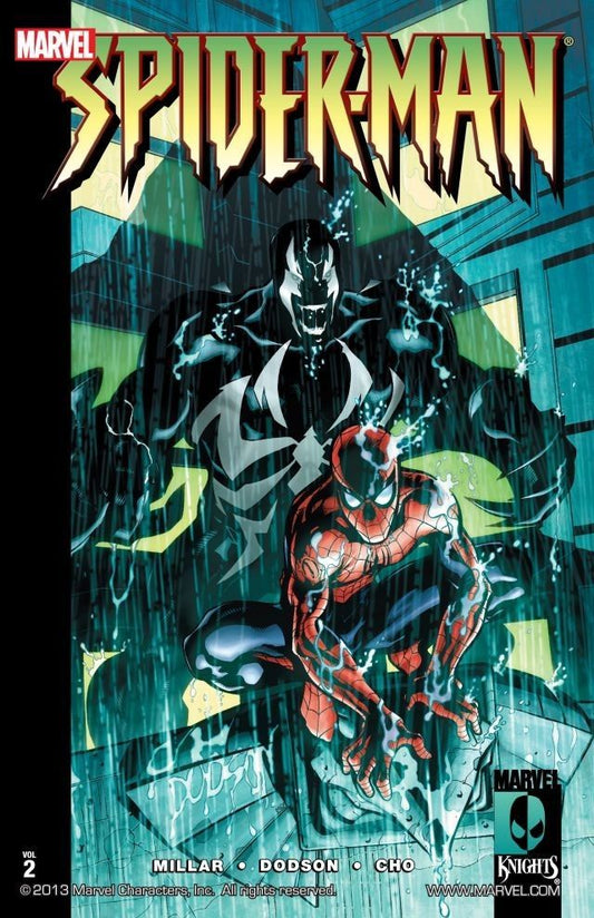 Book cover of Marvel Knights: Spider-Man, Vol. 2: Venomous by Mark Millar, Terry Dodson (Artist), Frank Cho (Artist)