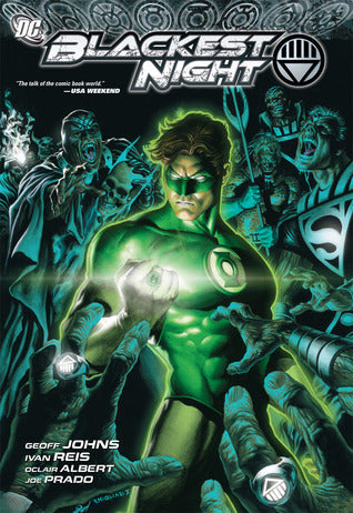 Book cover of Blackest Night by Geoff Johns (Writer), Ivan Reis (Illus.), Oclair Albert (Illus.), Joe Prado (Illus.)
