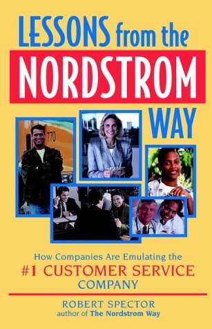Book cover of Lessons From The Nordstrom Way: How Companies Are Emulating The #1 Customer Service Company by Robert Spector, Sheldon Ed. Spector