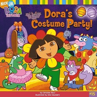 Book cover of Dora's Costume Party! by Christine Ricci, Zina Saunders (Illus.)