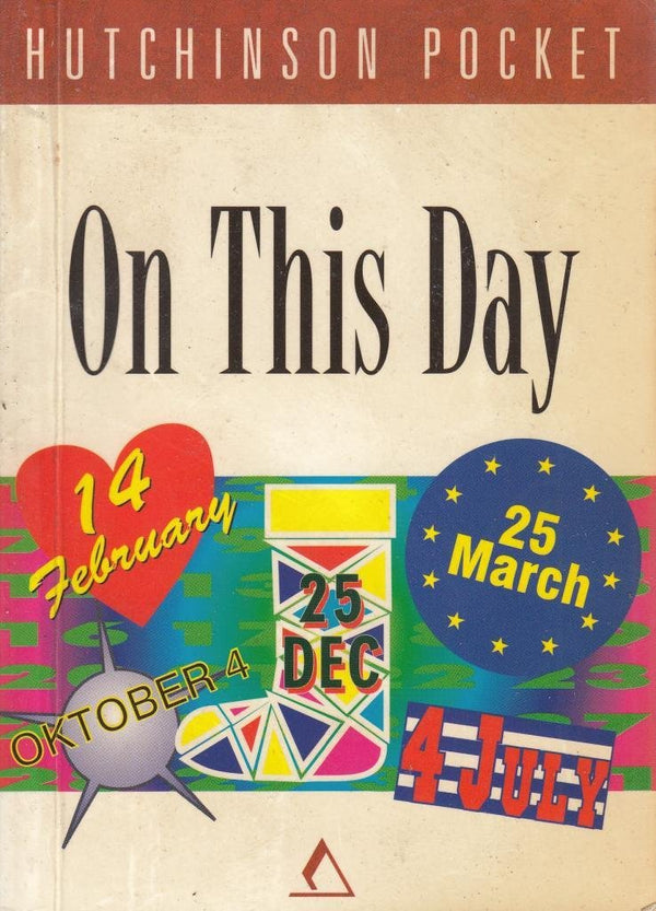 Book cover of Hutchinson Pocket on This Day by Ronnie  Fox