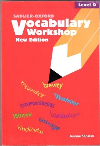 Book cover of Vocabulary Workshop: Level D by Jerome Shostak