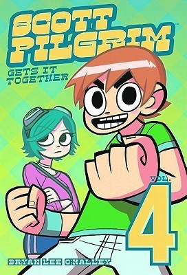 Book cover of Scott Pilgrim, Volume 4: Scott Pilgrim Gets It Together by Bryan Lee O'Malley (Writer, Artist)