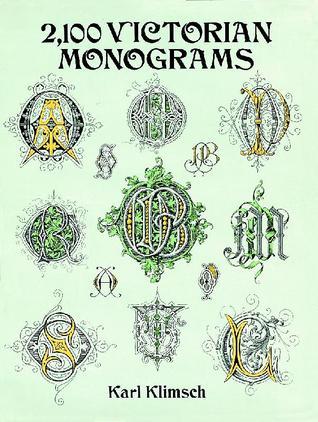 Book cover of 2100 Victorian Monograms by Karl Klimsch