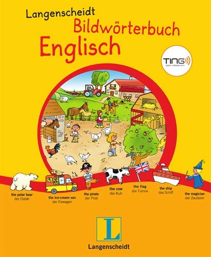 Book cover of Langenscheidt Bildwörterbuch Englisch by Sandra Schmidt