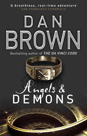 Book cover of Angels & Demons by Dan    Brown
