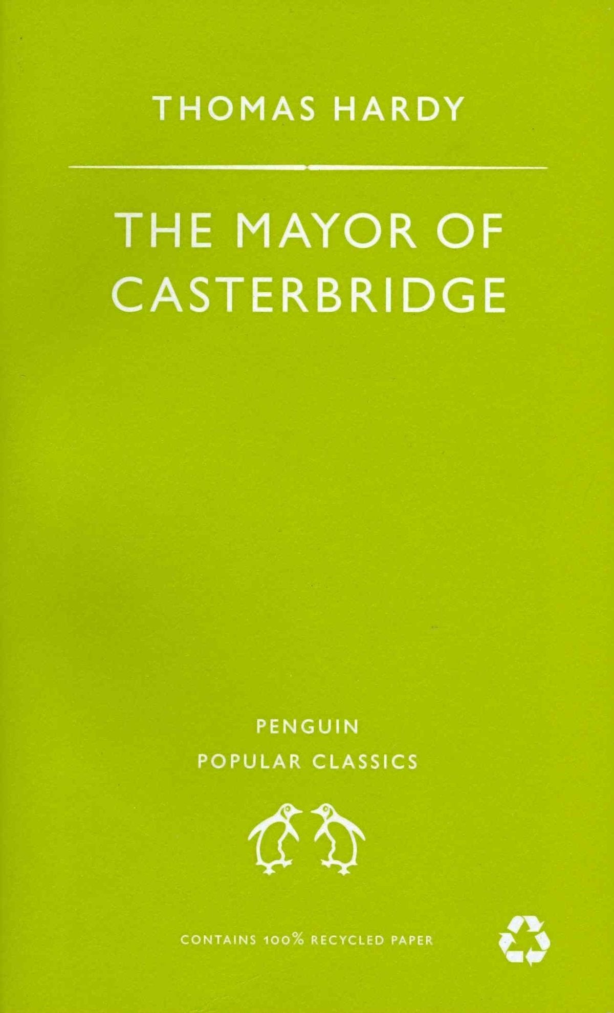 Book cover of The Mayor Of Casterbridge by Thomas Hardy