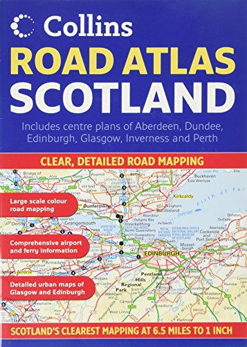 Book cover of Collins Road Atlas Scotland by HarperCollins