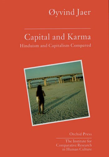 Book cover of Capital And Karma: Hinduism And Capitalism Compared by Øyvind Jaer