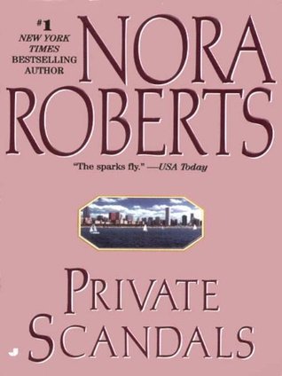 Book cover of Private Scandals by Nora Roberts