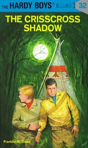 Book cover of The Crisscross Shadow by Franklin W. Dixon